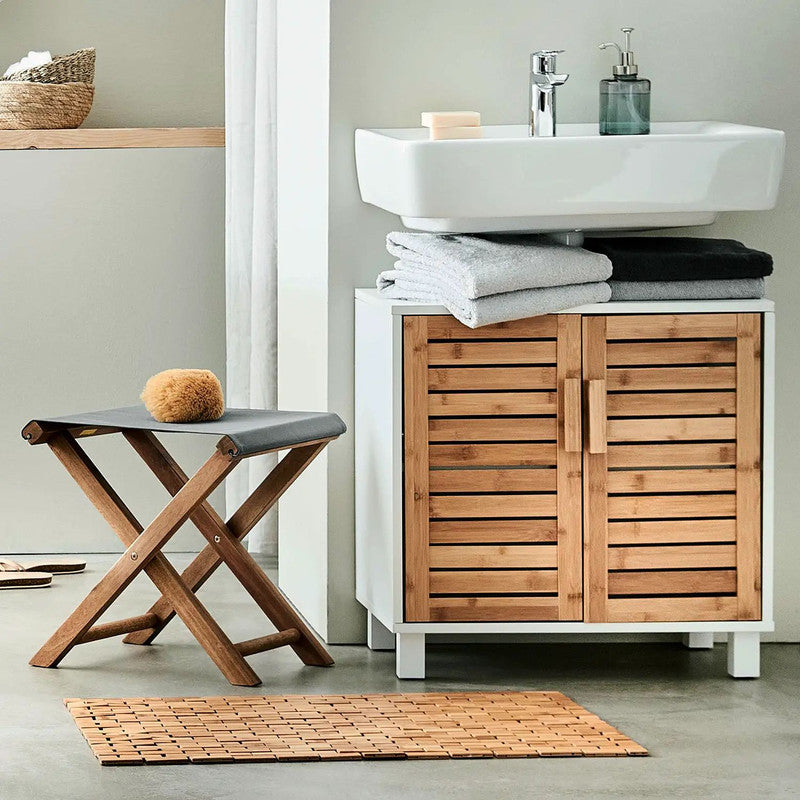 Bunid Bamboo Washbasin Cabinet