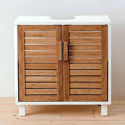 Bunid Bamboo Washbasin Cabinet