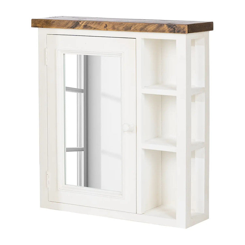 Baliton Solid Pine Mirror Cabinet