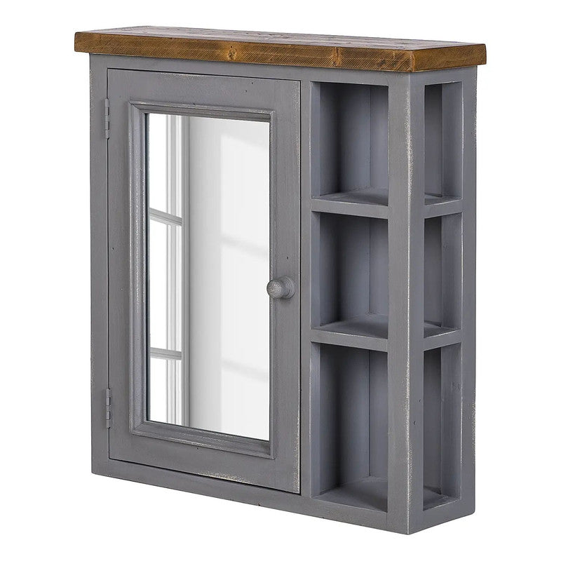 Baliton Solid Pine Mirror Cabinet