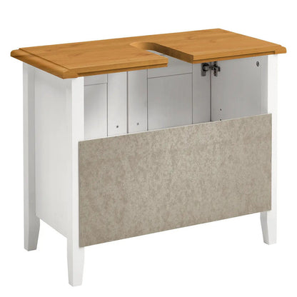 Bouset Solid Pine Washbasin Base Cabinet