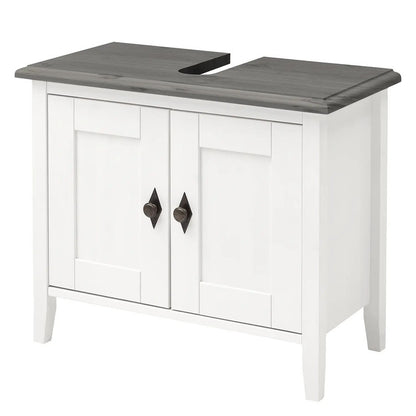 Bouset Solid Pine Washbasin Base Cabinet