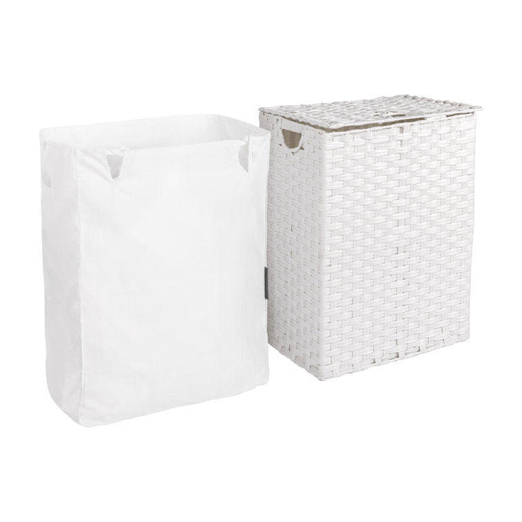 Selas Handwoven Rectangle Laundry Hamper