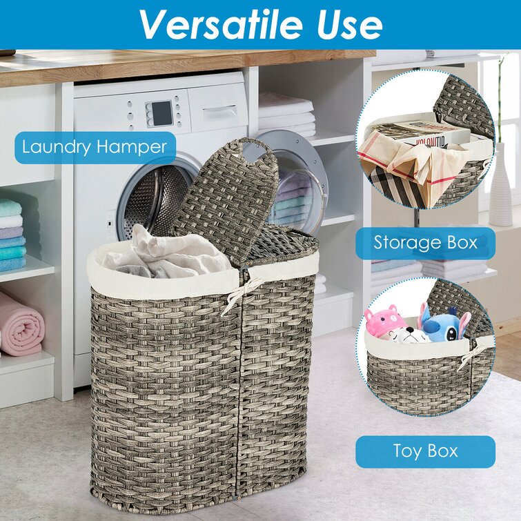 Bareze Laundry Hamper with Handles